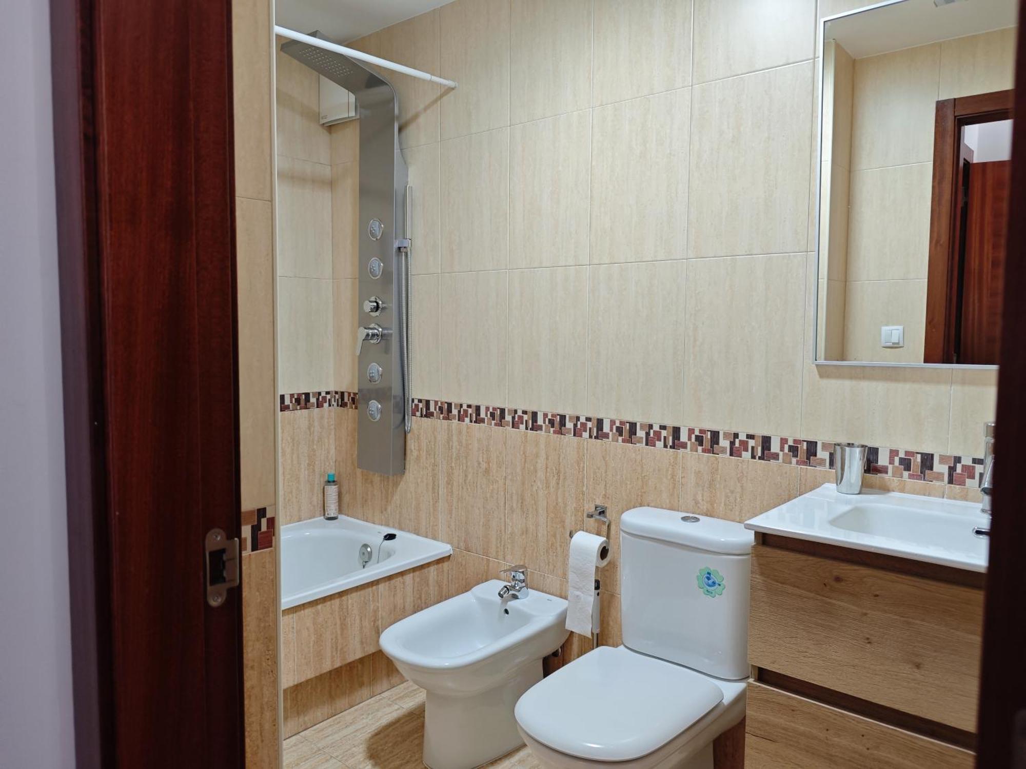 Piso Fachada Maritima Exclusive Deluxe Center Apartment Porto do Son Exterior photo